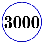3000 Mitglieder