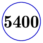 5400 Mitglieder