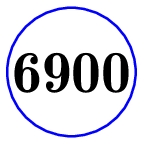 6900 Mitglieder