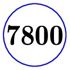 7800 Mitglieder