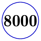 8000 Mitglieder