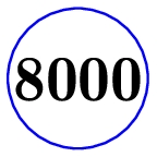 8000 Mitglieder